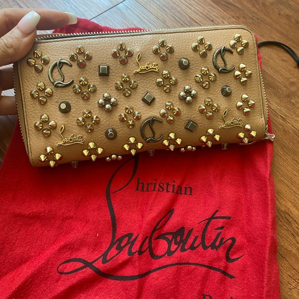 Christian Louboutin wallet clutch authentic